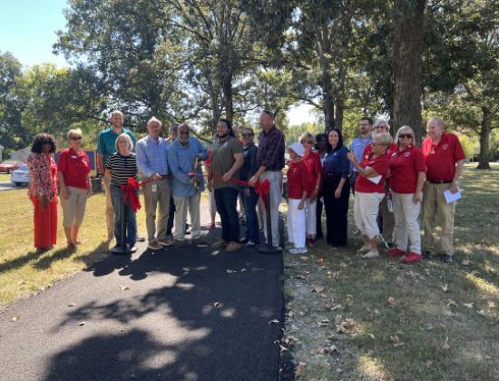 Ribbon Cutting on September 29, 2026 for park improvements